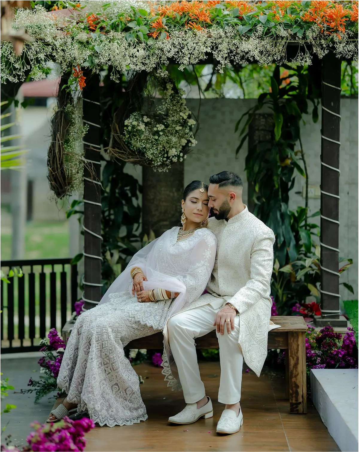 Manmahar & Margo — wedding photograph 1